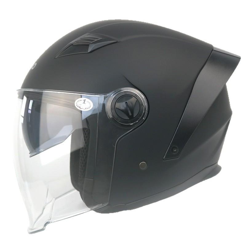 Kuqibao Motorcycle Helmet Intercom Bluetooth Half Helmet Men's and Women's Electric Knight Double Mirror Universal In All Seasons