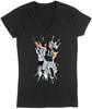Fernando Mendoza Spray Paint Raiders LADIES V-Neck Shirt T-Shirt Adult 2XL