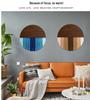 Handmade Round Retro Woven Wall Tapestry: Artful Decor for Living Room or Entrance