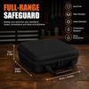Oxford Fabric Tool Organizer Case PU Leather Accessory Storage Case Portable Tool Pouch Bag  Drill