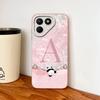 For Tecno Pova 7 Pro Ultra Case Cute Panda Letters Soft Liquid Silicone Housing For Tecno Pova7 4G 5G Full Coverage Phone Shell