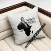 For Marcus Garvey Black Red Green Africa Panafrikanische Flagge Throw Pillow Case Sham Square Car Pillowcase Pad Cushion Cover