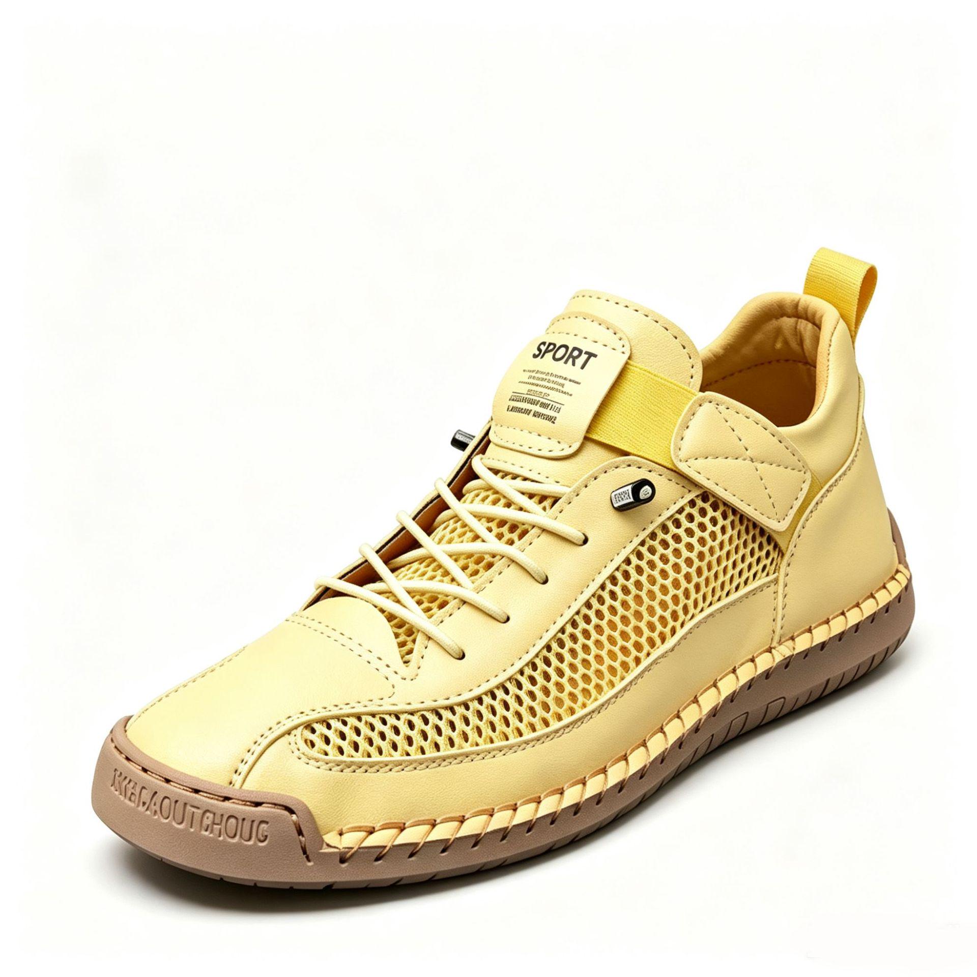 Women s Summer 2026 Breathable Mesh Perforated White Sandals & Casual Sports Shoes 42