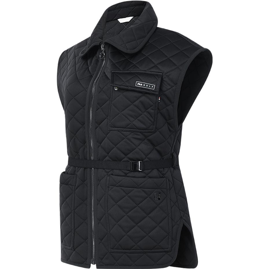 

New FILA Puffer Jacket Women s Pitch Black A11W345911F-BK XL