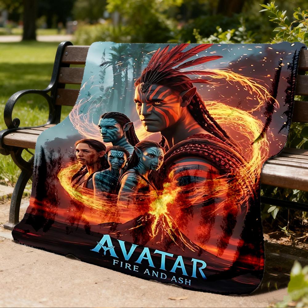 

1pc Shutter Island Outdoor Personalized Flannel Blanket, Soft, Lightweight Personalized Flannel Blanket, Digital Printing, 80x120cm