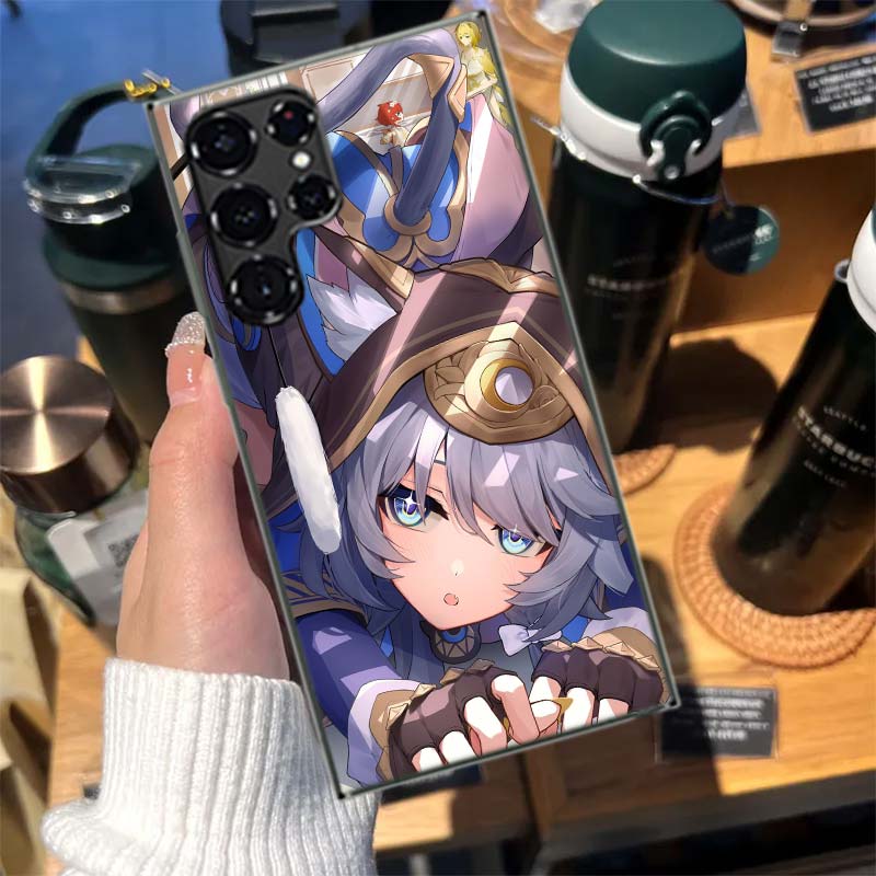 

Honkai Star Rail Cipher Cases Phone Case for Samsung Galaxy S26 Ultra S25 Edge S24 S23 FE S21 Plus S20 S22 S10 Cover TPU Capa Sh Samsung S24 Plus