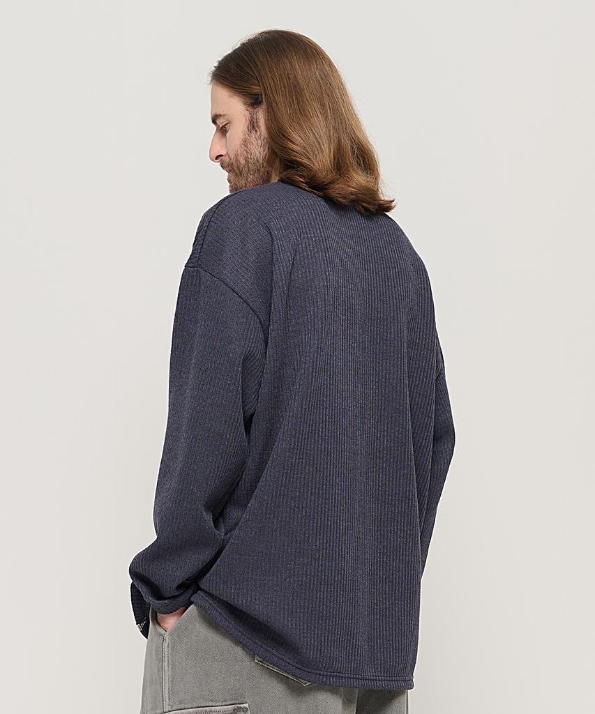 CARGOBROS Cb V-Neck Overknit (Charcoal)