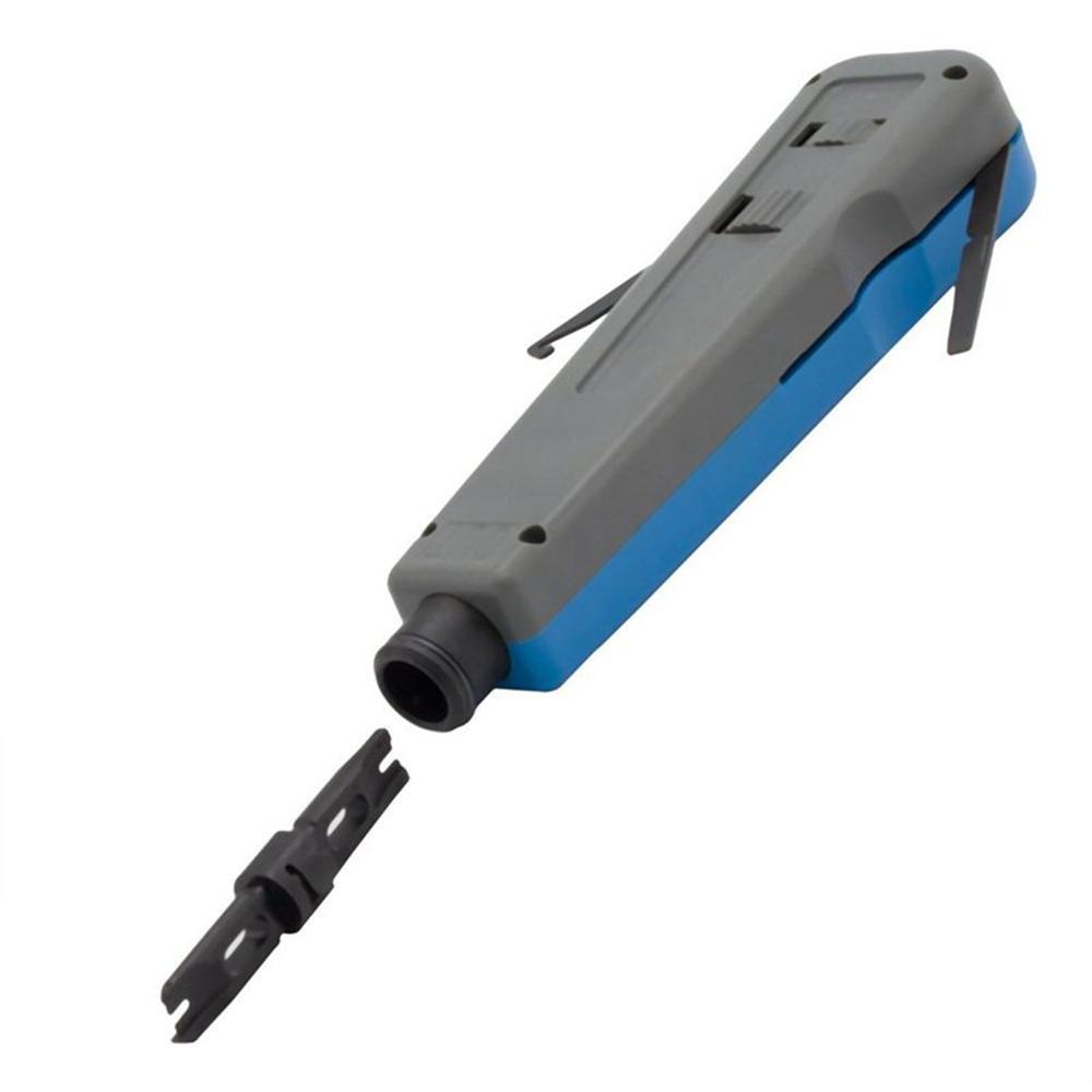 Punch Down Tool W/110 & 66 Blades Network Cable Terminal Insertion Cuting Tool
