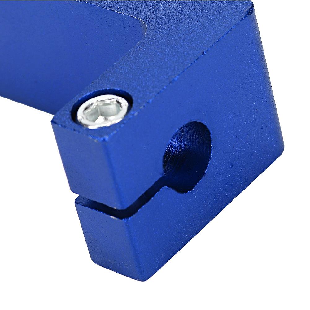 2PCS Motorcycle Foot Pedal Modification Accessories Fit For PEG REST 43CC 47CC 49CC (Blue)