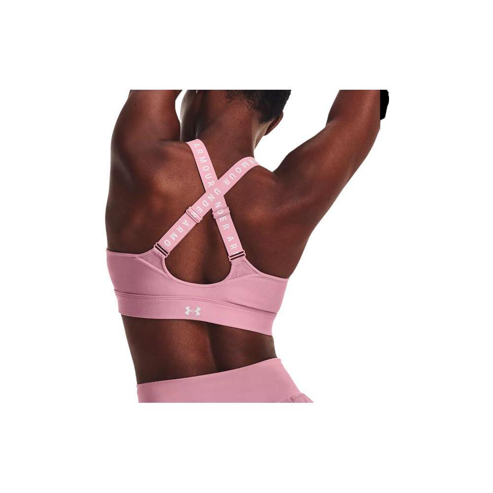Under Armour Infinity U-Shaped High-Intensity Sports Bra Women Underwear Essence-Pink 1373860-697