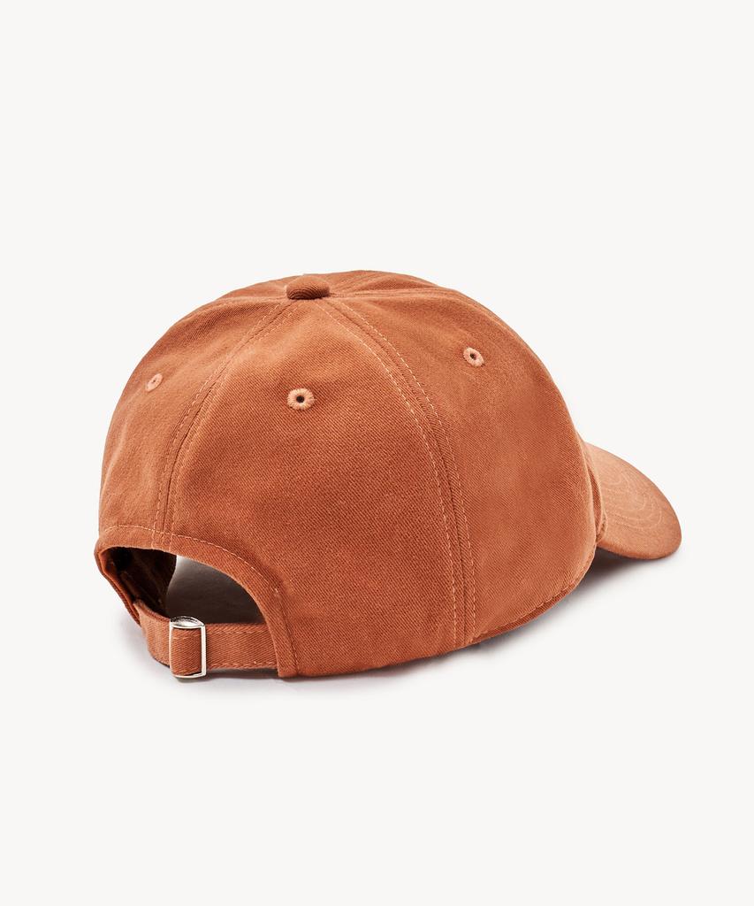 LADY VOLUME Begin Again Cotton Ball Cap (Orange)