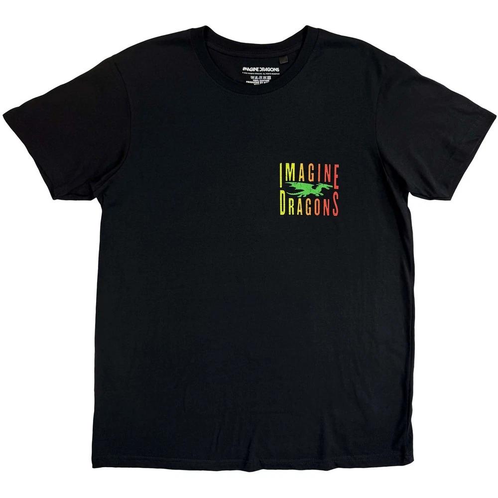 Imagine Dragons Double Dragons Pocket TShirt Unisexs L