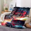 1Pc Transformers Optimus Prime Battle Scene Blanket For Couch Bed Plush Cozy Fuzzy Blanket Super Soft Warm Blankets For Fall And Winter 091879