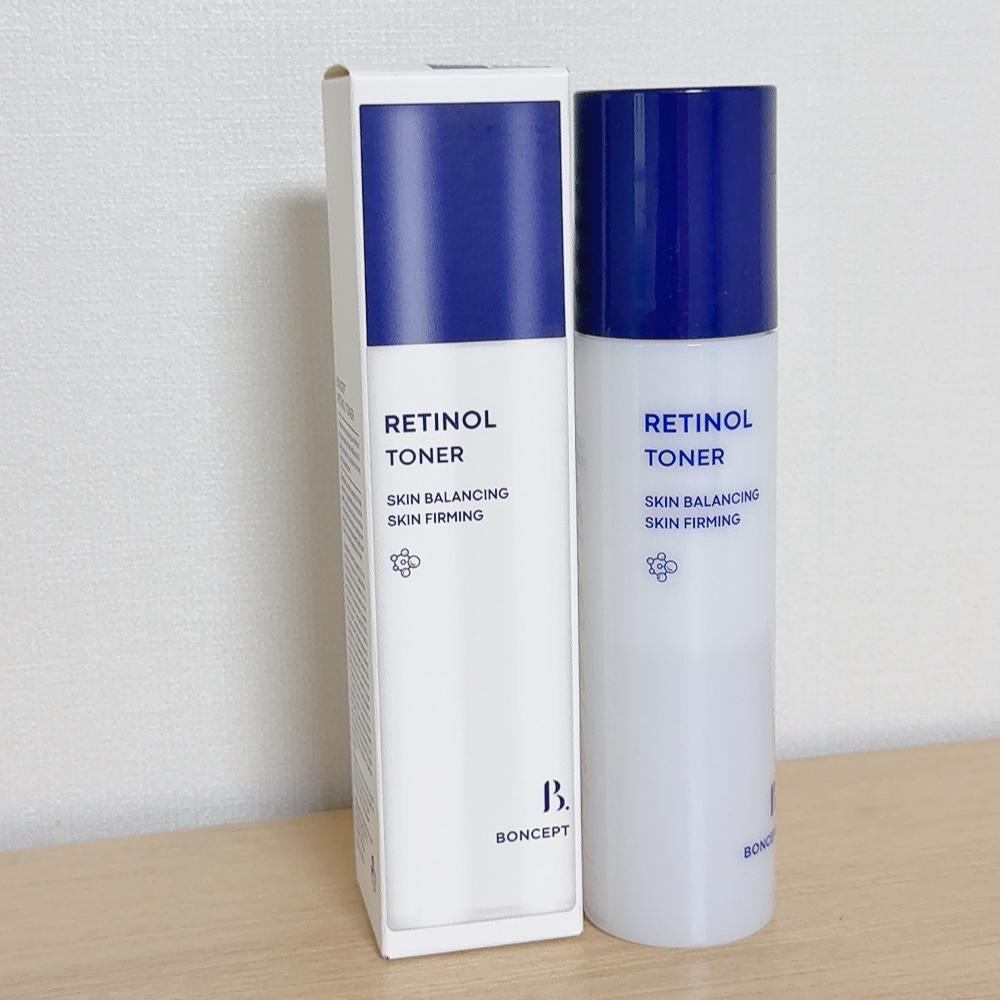 

Тонер с ретинолом Boncept 135 мл / Улучшает текстуру кожи, Сужает поры, Увлажняющий, Корейская косметика, K-beauty
