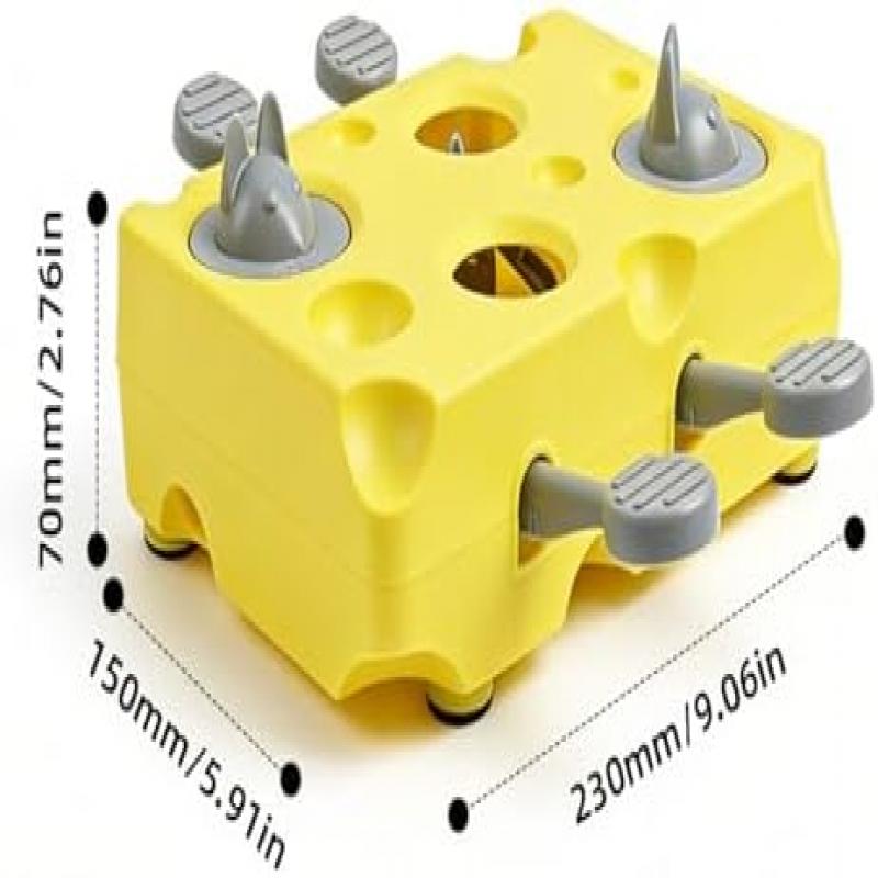 Dtaigou Interactive Cat Toy - Slow Feeder Puzzle Game, Treat Dispenser, Mental Stimulation Enrichment for Kittens, Puppies, Indoor Pets