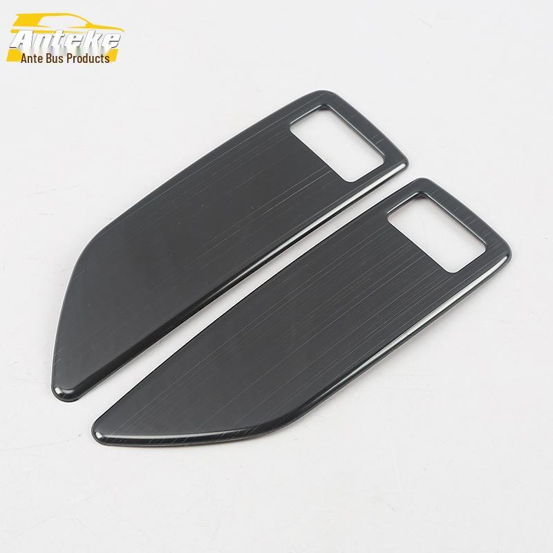 

Совместимый GM8 Замок от детей сзади Декоративная наклейка из нержавеющей стали