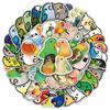 50 Parrot Stickers: Cartoon Birds Cute Decoration for Journals, Stationery, Tablets, DIY