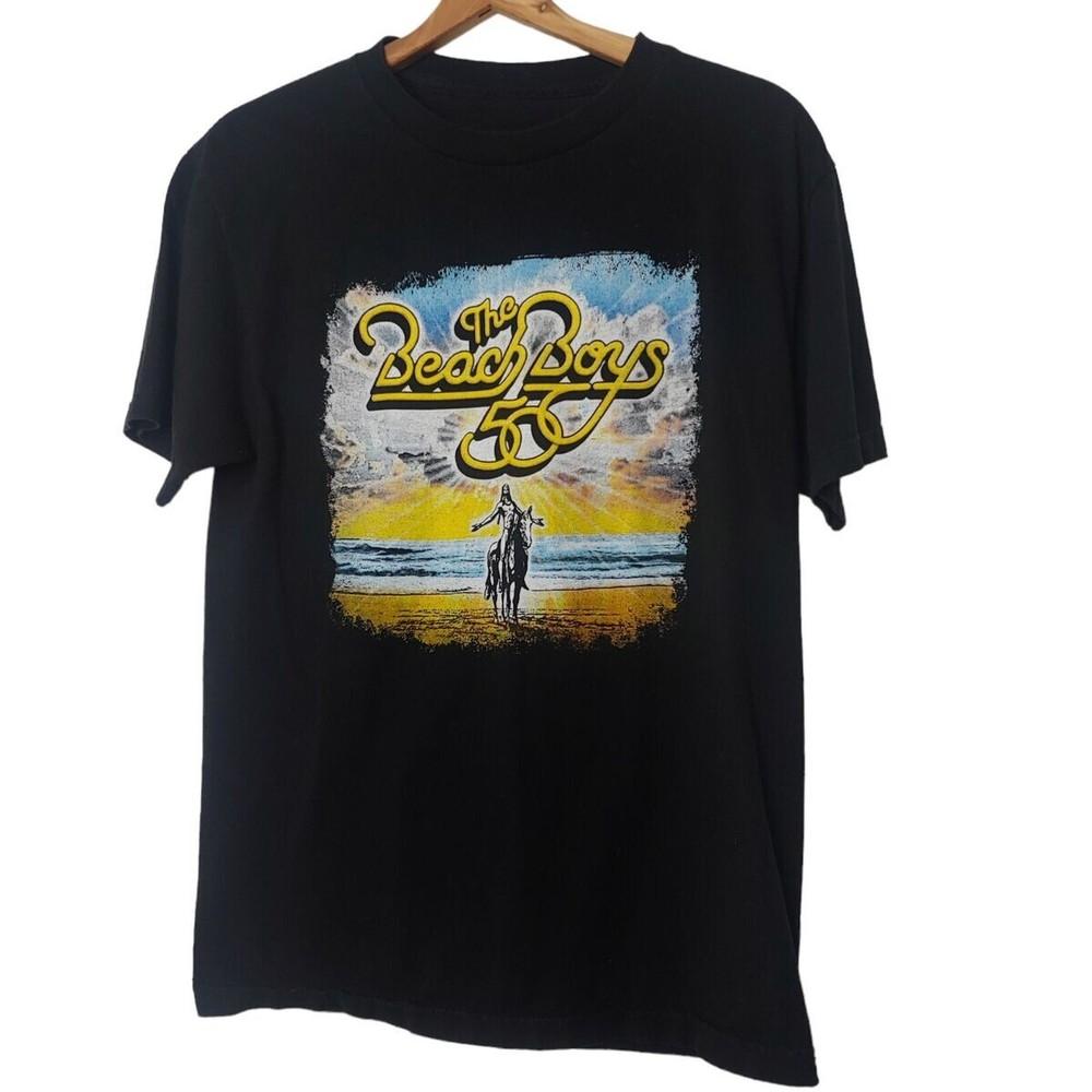 Vtg The Beach Boys Reunion Tour Cotton Black All Size Shirt For Men TR230 Unisex T-Shirt S