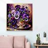 New Arrival 5D DIY Full Circle Diamond Painting "Butterfly Flower Lamp Strip" Embroidery Cross Stitch Home Decor Gift