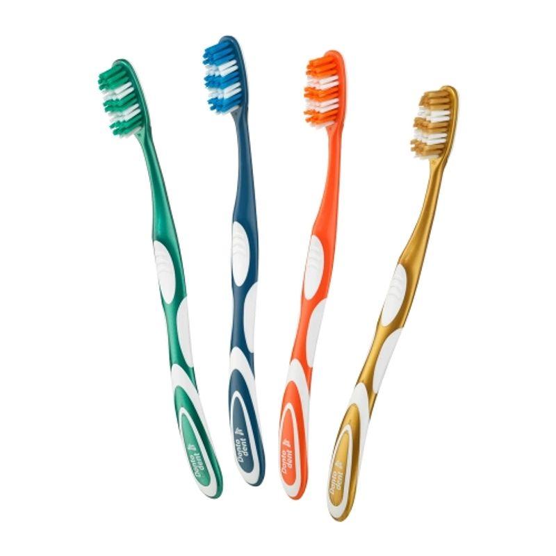 Dontodent Hoch-Tief mittel toothbrush set of 3