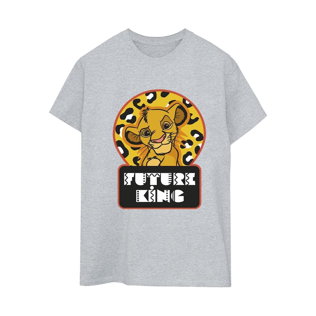 Disney Womens/Ladies The Lion King Future Simba Cotton Boyfriend T-Shirt