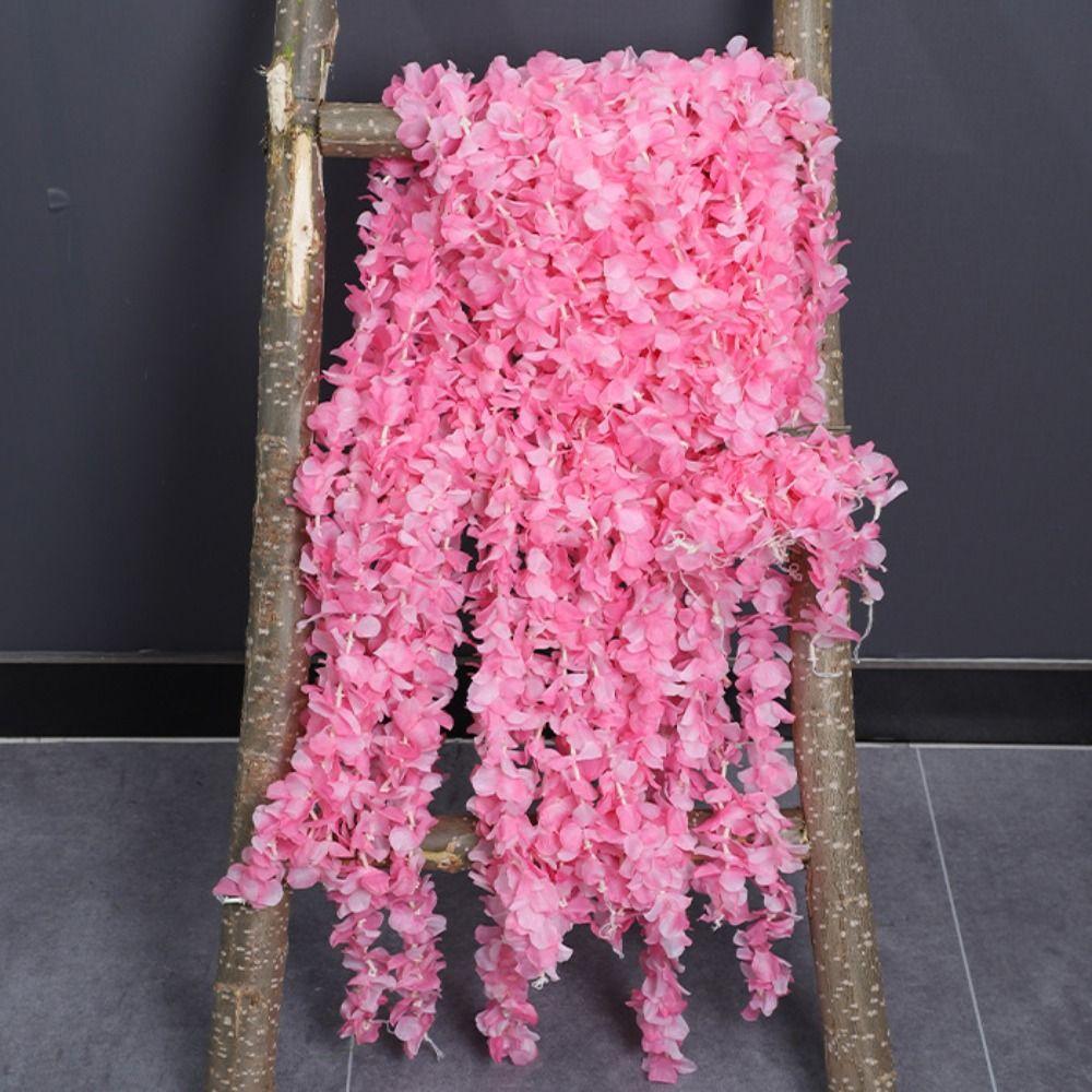 Living Room Party Supplies Hanging Wedding Decoration Wisteria Fake Flowers For Home Garland