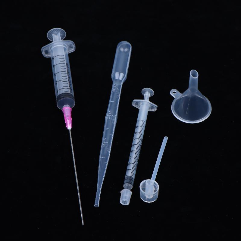 5Pcs Plastic Diffuser Syringe Straw Dropper Funnel Spray Dispensing Required Cosmetic Tools Perfume Refill Tools Set