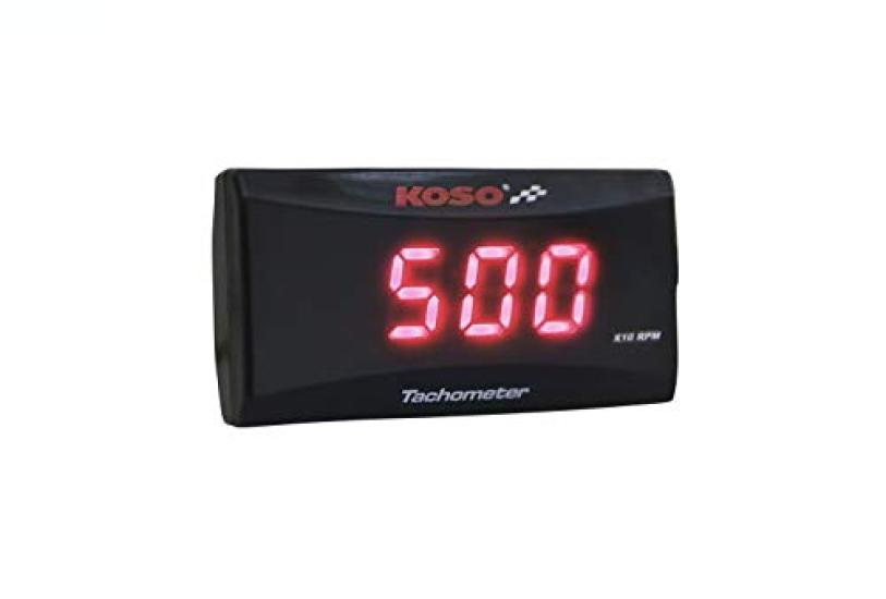 

KN Planning KOSO Super Slim Meter Compact Digital Tachometer for Motorcycles and Motorcycles Electric Tachometer