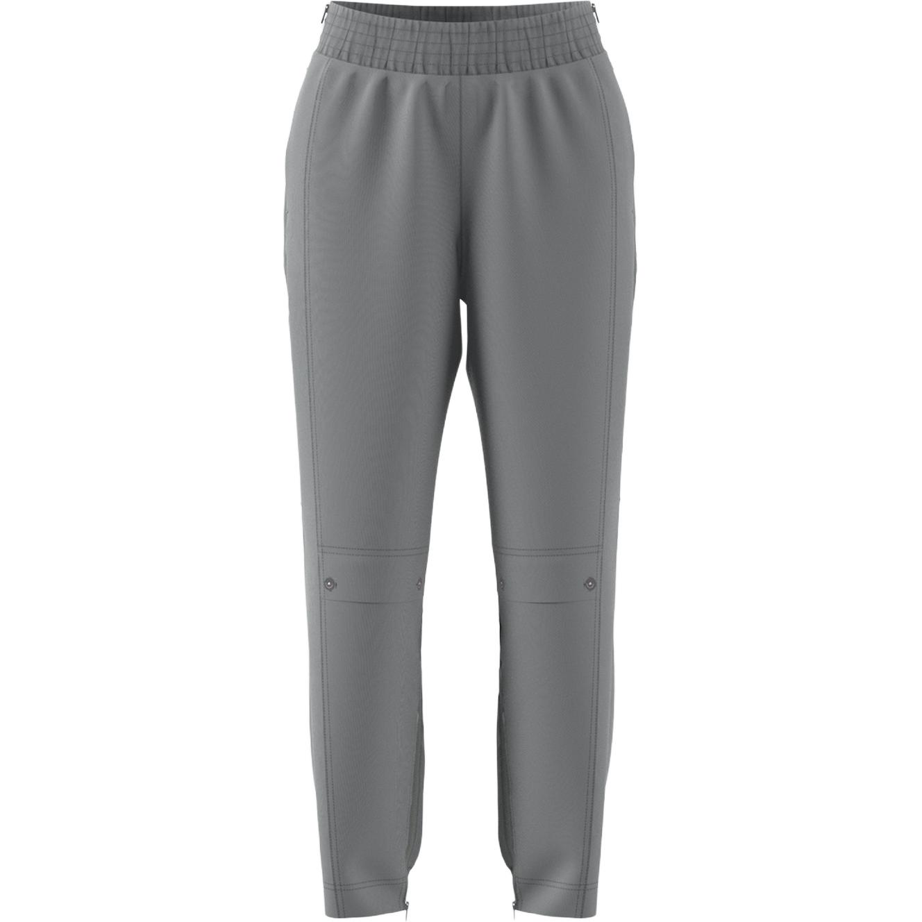 

Adidas X Stella McCartney Collaboration Comfortable Soft Skin-Friendly Breathable Cuffed Knit Joggers Women Joggers Gray FT9933 M