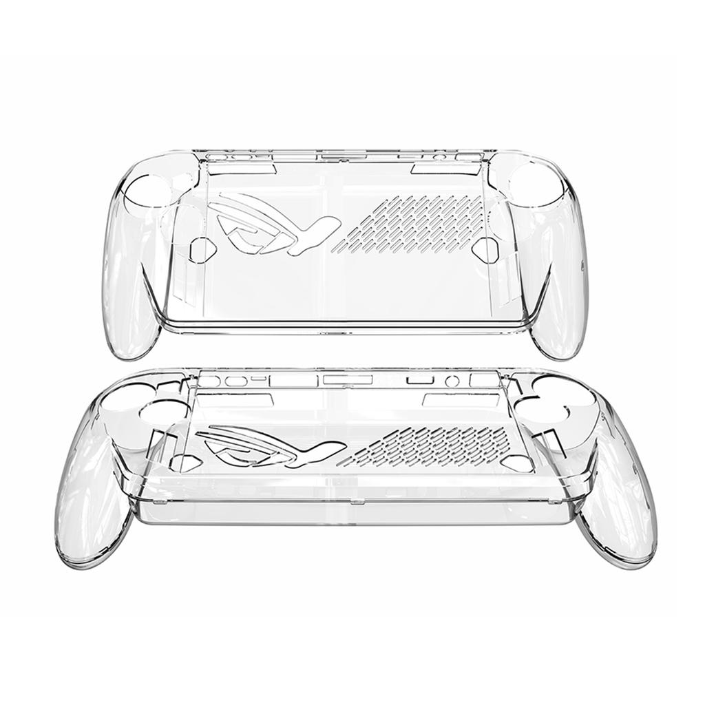 Clear Transparent Case for ROG Xbox Ally X Anti-Slip Anti-Drop Sweatproof Slim Cover Protector Handheld Protective Cover 1/2Pcs