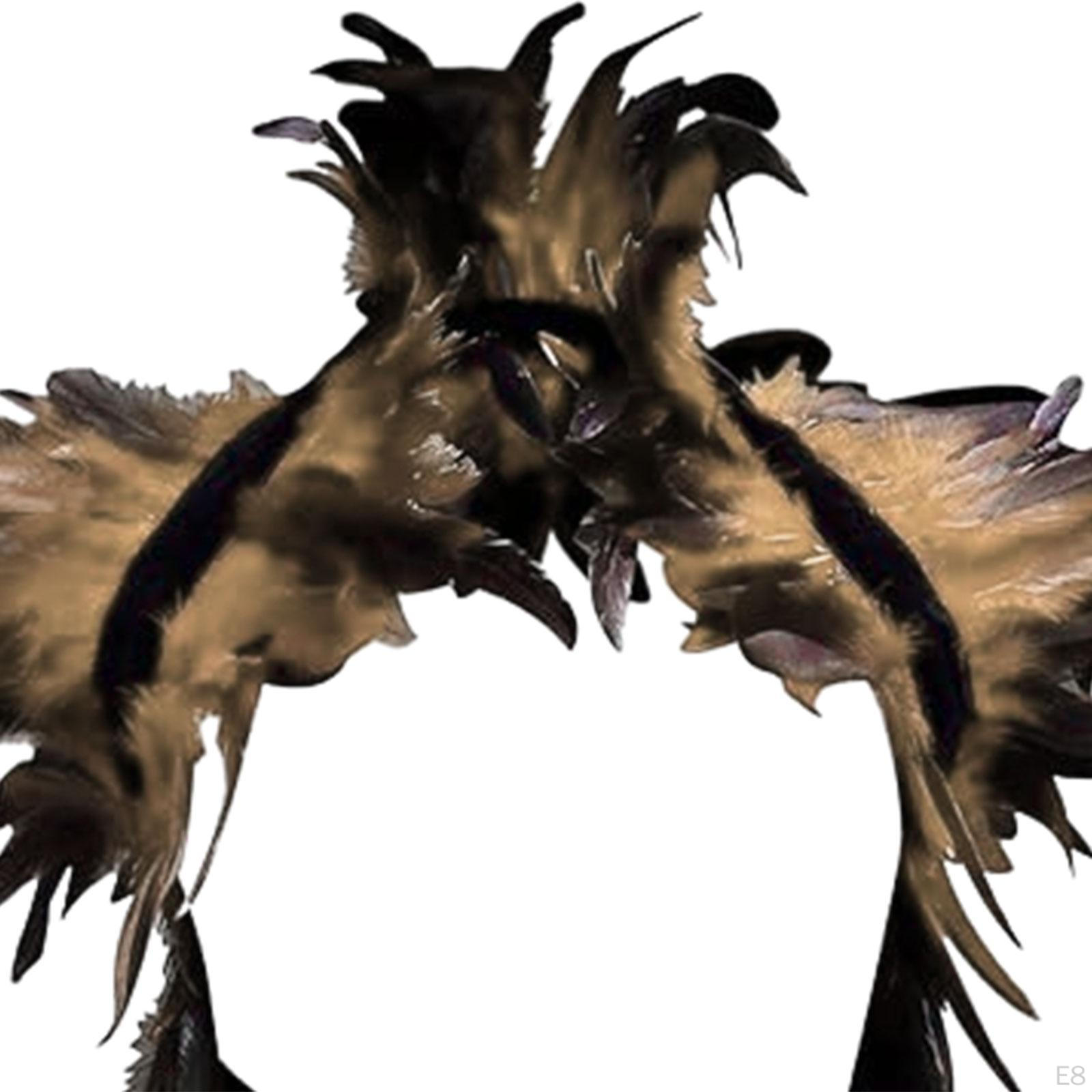 Перьевая накидка — фото 10