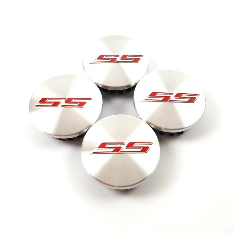 

Центральные колпаки ступиц колес автомобиля 68 мм из нержавеющей стали для C1amaro 2016-2020 гг. серебряный