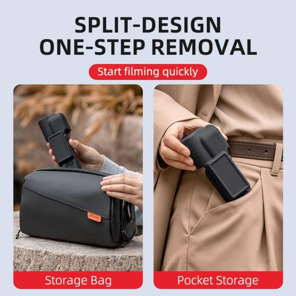 Silikon-Schutzhülle Kratzfester Bildschirmschutz für DJI Osmo Pocket 4 Gimbal Kamera Zubehör