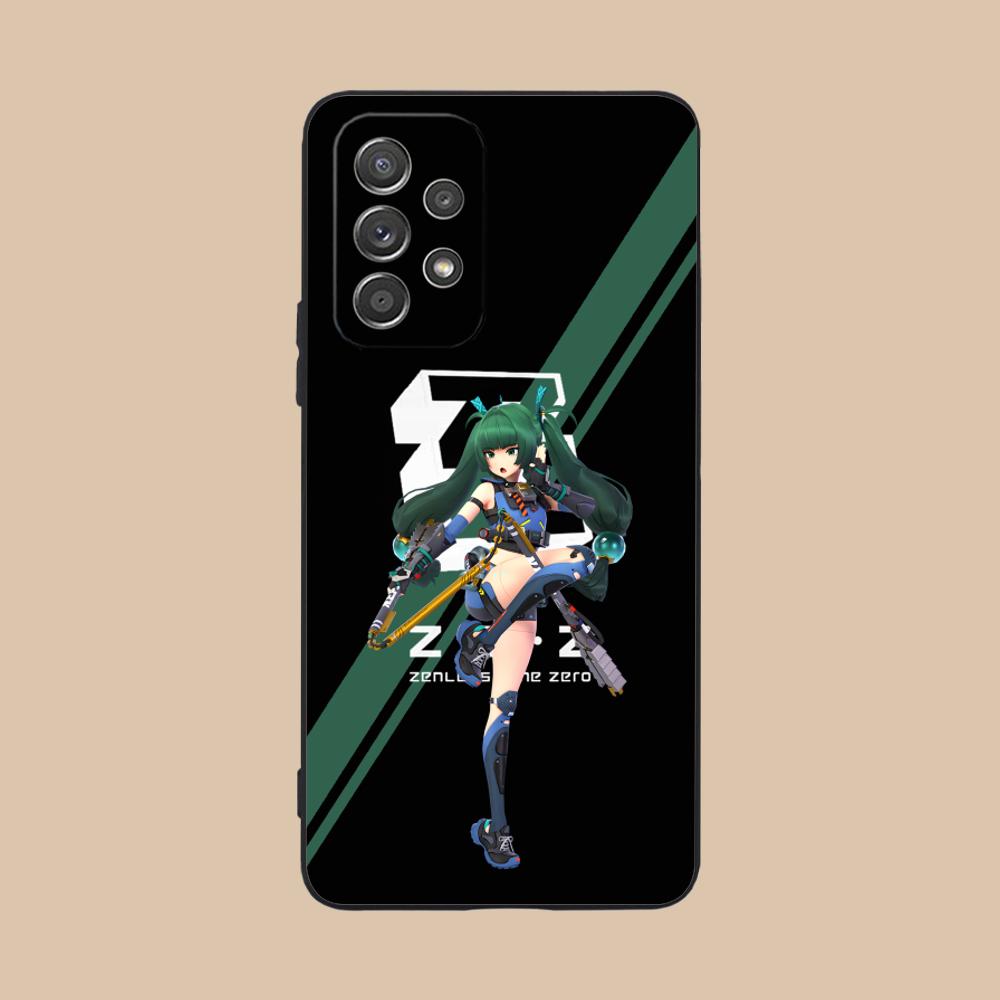 Zenless Zone Zero QingYi Phone Case for Samsung Galaxy M55 54 42 35 34 33 32 23 22 15 14 13 12 F55 5G Colorful Cover Cellphones