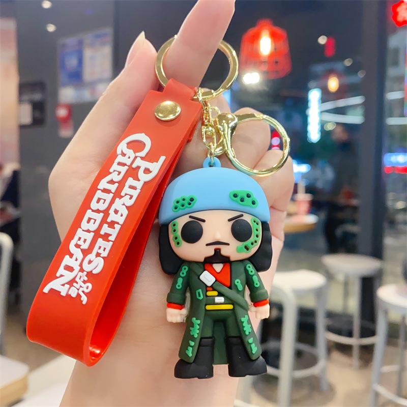 Key Chain Doll Small Gift Captain Jack Doll Key Chain