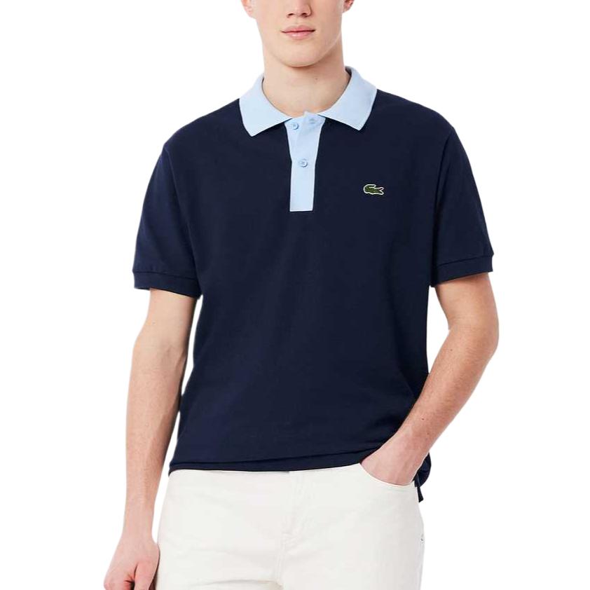 Lacoste Contrast Collar Polo Shirt PH9879-GE5