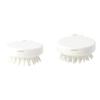 White Silicone Shampoo Brush Soft Shower Brush Exfoliator Hair Washing Comb  Women Men