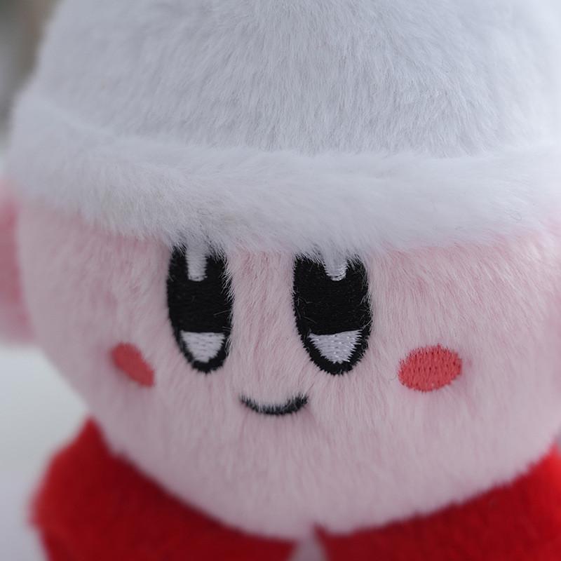 Lovely Cartoon Plush Doll Keychain For Backpacks In Black And Pink Eye Styles With Soft Texture