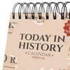Idag i Historien Evighetskalender Dagliga Världshistoriska Fakta Skrivbordskalender Sida Per Dag Kalender med Historisk Info Gåvor till Historieentusiaster