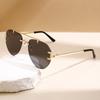 JYL TS Sunglasses UV Protection Frameless Double Beam Pilot UV/3182