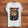 pizza raUnisex kaiju attack funny anime TShirt Unisex Homme Short Sleeve breathablecasual Tee Unisex Streetwear T Shirt