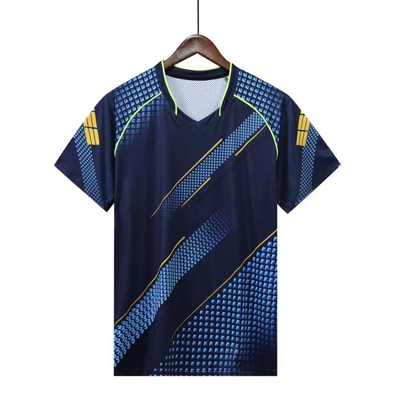 Mens Kids Badminton Sport Set Short Sleeve Shirt Shorts Custom Print Training Competition Wear