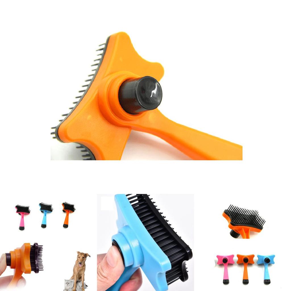 Multifunction Pet Dog Cat Puppy Hair Shedding Grooming Trimmer Comb Brush
