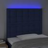 VidaXL LED Headboard Bedroom Furniture Single Bed Accessory Headboard Bed Frame Interior Blue 3122846