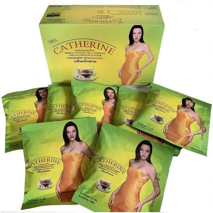 Infusion Tisane Catherine x 96 sachets Séné et Chrysanthème Perte de poids | Maigrir Mincir | Effet Laxatif | Épicerie Alimentaire