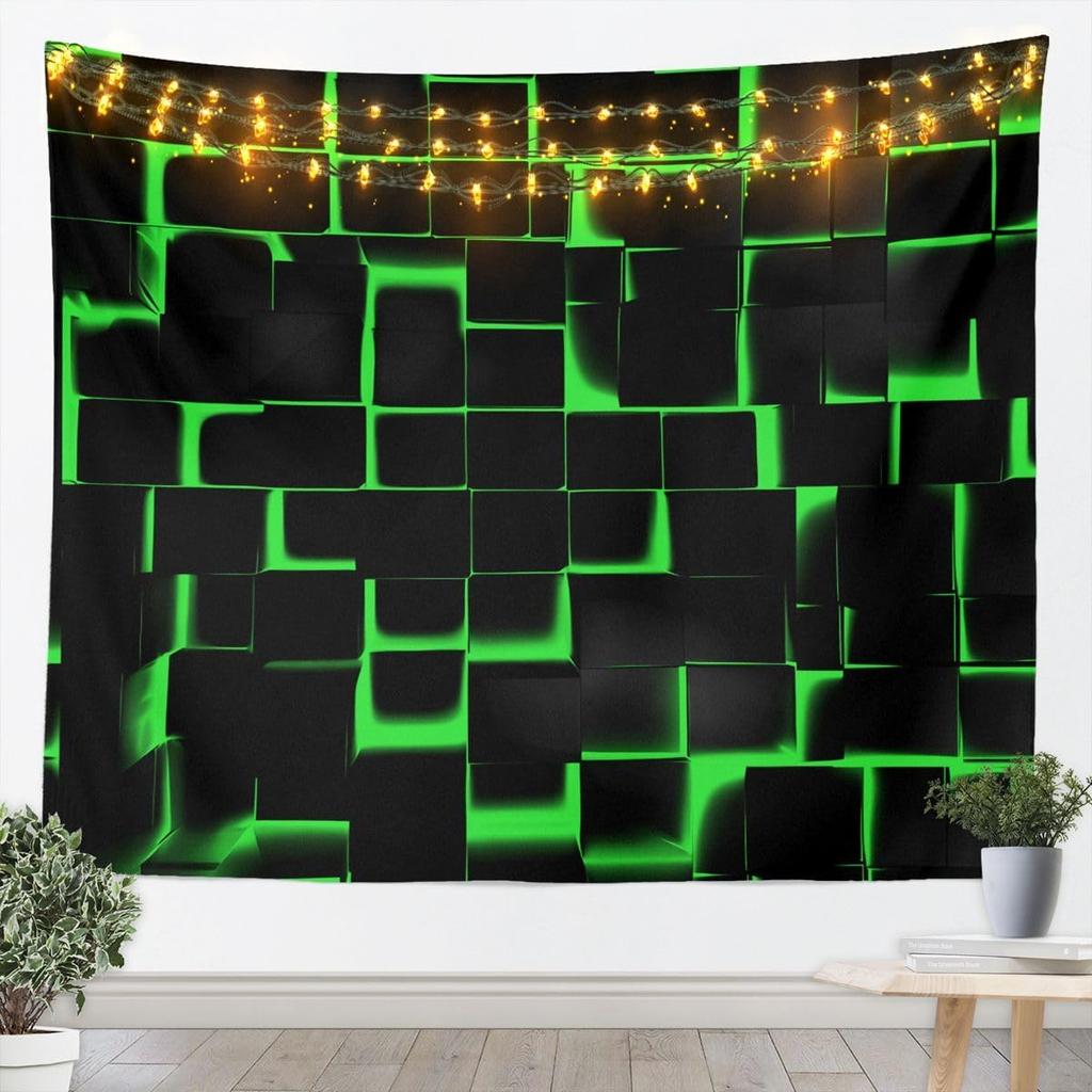 Rote und Schwarze Wandteppich Geometrische Wandkunst Moderne Abstrakte Kunst Wandbehang Decke für Wohnzimmer Schlafzimmer Luxuriöse Heimdekoration