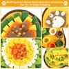 Dog Snuffle Mat Pet Toys Interactive Training Sniff Natural Feeding Mat Squeaker Dog Treat Relieve Pressure Snuffle Toys