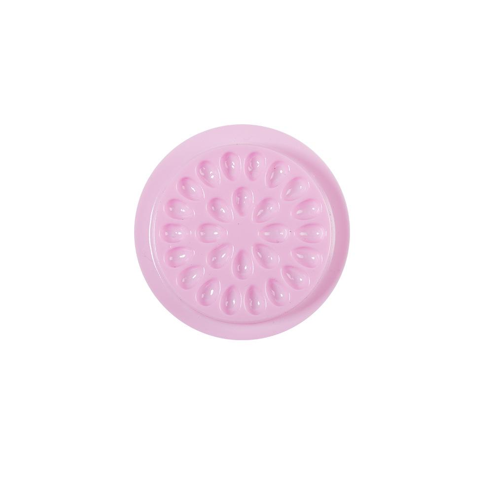 DeceMars Hygienic Eyelash Extension Glue Tray - Lightweight, Convenient, Clean, Available in 7 Colors 1 Pack (100 pieces)