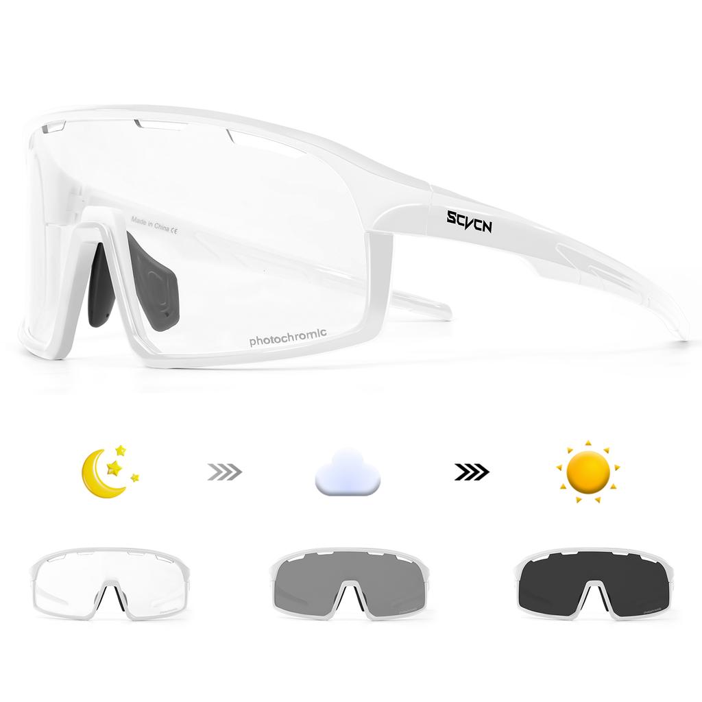 SCVCN Cycling Glasses Outdoor Bicycle Sunglasses for Men UV400 Sports Running Glasses Women MTB Cycling Sunglasses UV400 Hiking