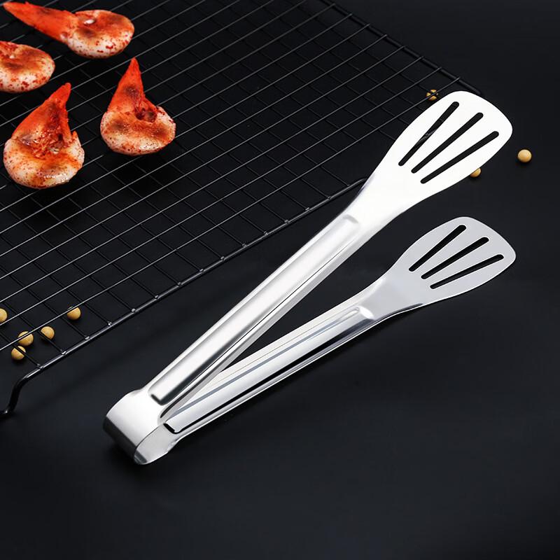 abdo Stainless Steel Multi-functional Food Tongs